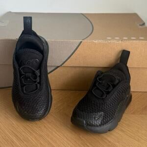 Nike Air Max 270 ‘Triple Black’ Toddler Sneakers- SZ 6 C